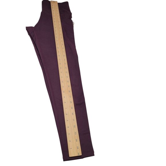 Core 10 Women All Day Comfort High-Waist Side-Pocket Yoga Legging Purple Small - Picture 13 of 13